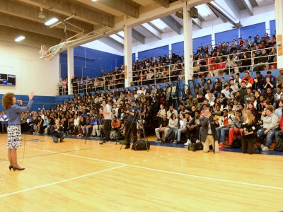 Jane Foley at Randolph High School