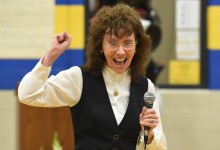 Jane Foley at Saco Middle School