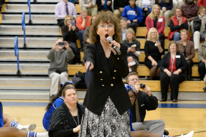 Jane Foley at Shortridge High School