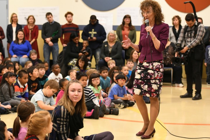 Jane Foley explains award Chester Valley