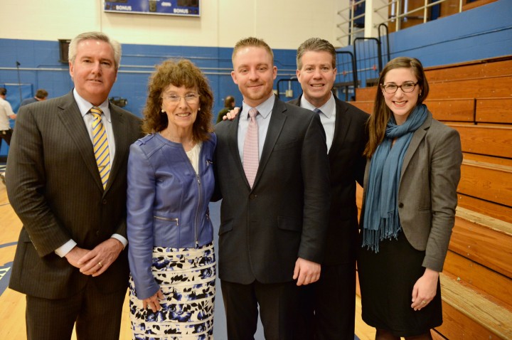 Jane Foley with MA dignitaries