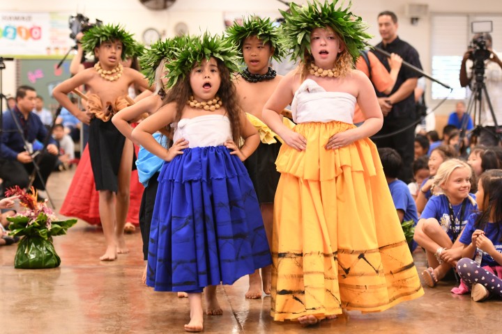 Jefferson Elementary students dance