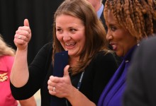 Jennie Schmaltz thumbs up