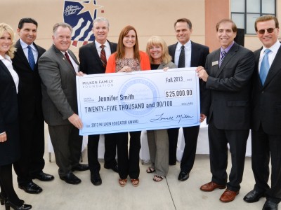 Jennifer Smith with VIPs