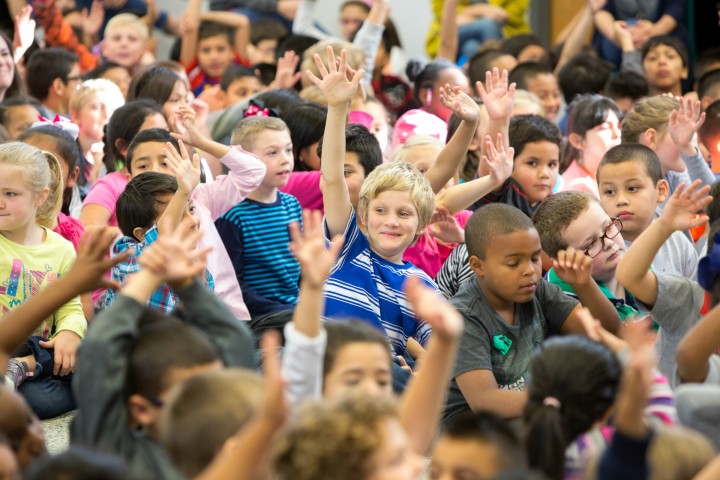 Joe Mathias students eager to help