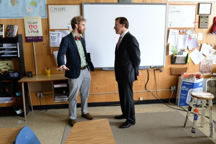 John Lary Lowell Milken classroom