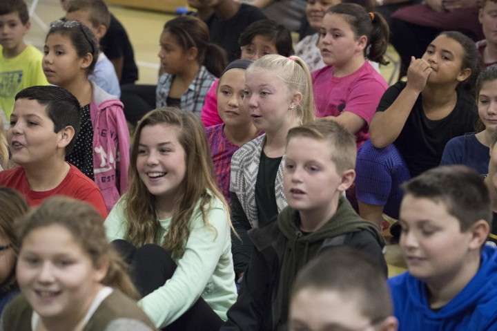 Jones Intermediate students excited