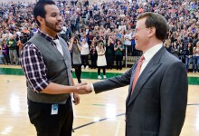 Jose Martinez and Lowell Milken