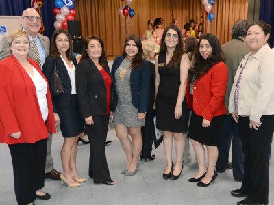 Katherine Shaw visiting dignitaries