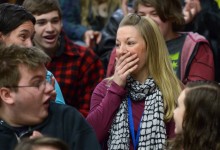 Katie Sedore reacts to being named