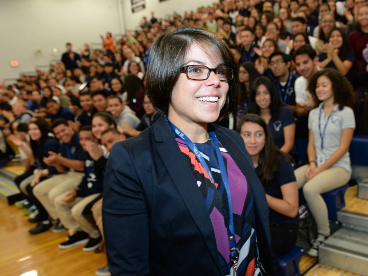 Kimberly Moreno NJ Milken Award Reaction