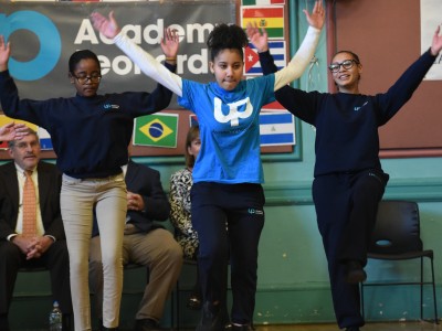 Lawrence 2017 step team UP Academy Leonard