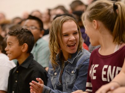 Liberty Point students excited