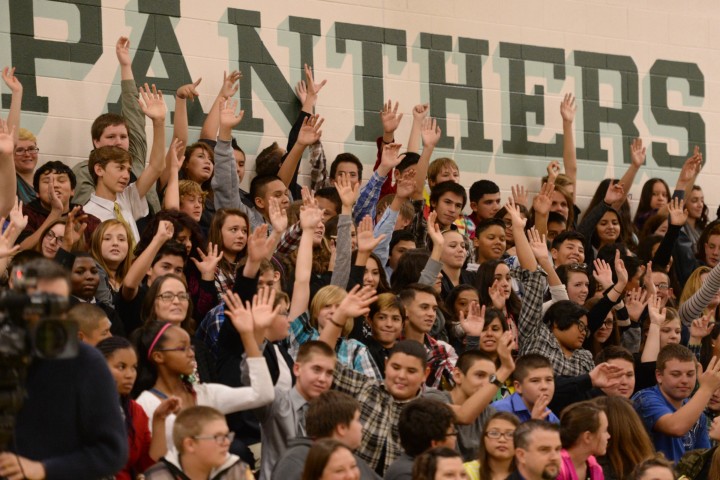 Liberty Point students who had Ryan Moore