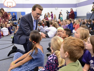 Lowell Milken Brougham students 2