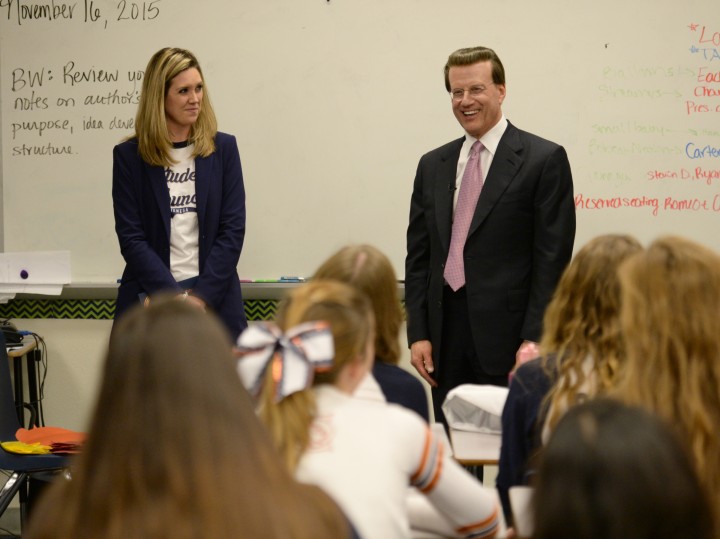 Lowell Milken Cienega HS classroom