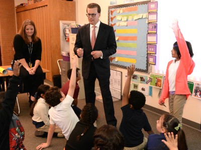 Lowell Milken Elkhart classroom Jennie Schmaltz