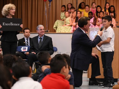 Lowell Milken Washington Elementary student 2