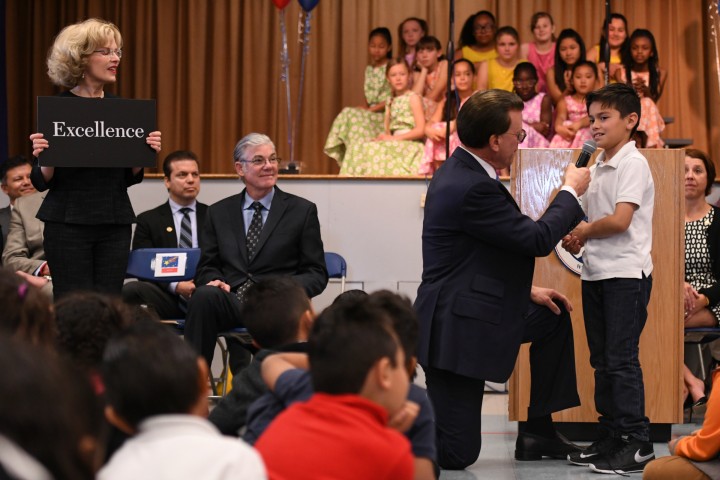 Lowell Milken Washington Elementary student 2