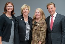 Lowell Milken and vets at Tobin Schultz notification