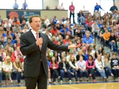 Lowell Milken at Brad LeDuc notification