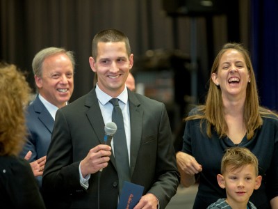 Lukas Hefty acceptance speech