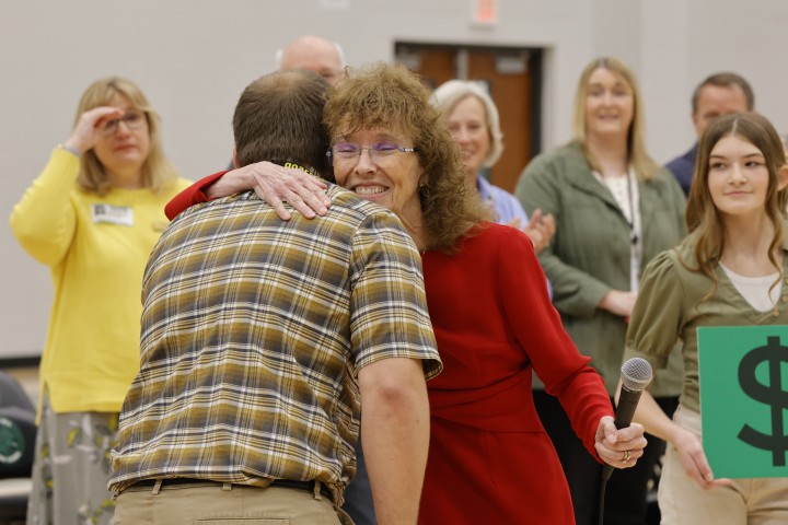 MJMS Tyler Hallstedt Jane Foley hug