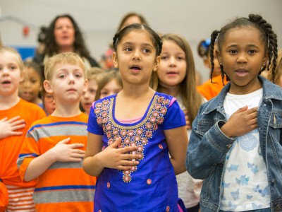 Madison Station pledge of allegiance