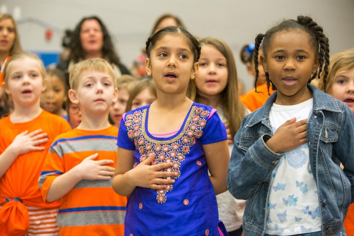 Madison Station pledge of allegiance