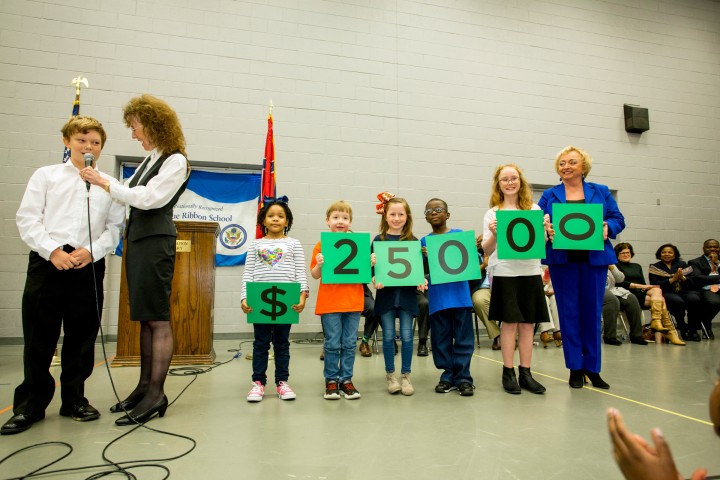 Madison Station students spell 25000