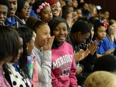 Magnolia Middle School students excited