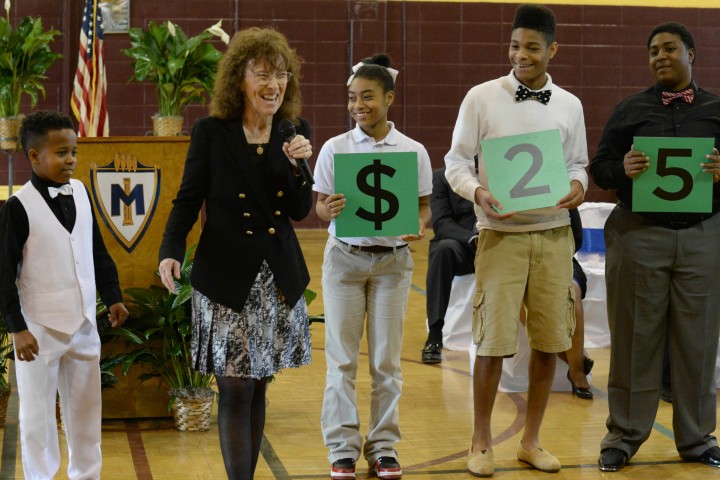 Magnolia Middle School students spell 25000