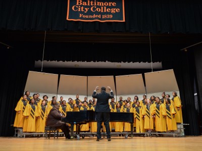 Mark Miazga Baltimore City College school choir