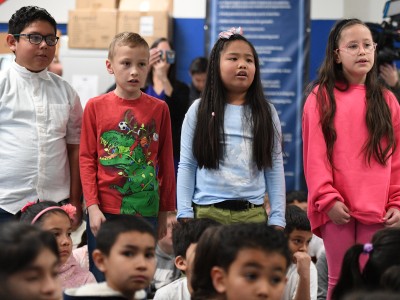 Maxwell Students Singing