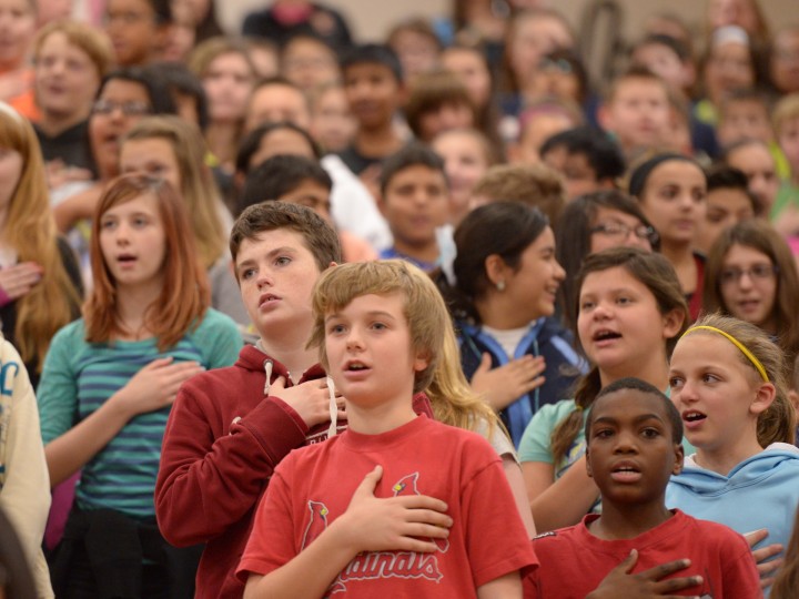 Melissa Leisner Pledge of Allegiance