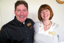 Melissa Leisner and Steven Layne post Milken Pinning