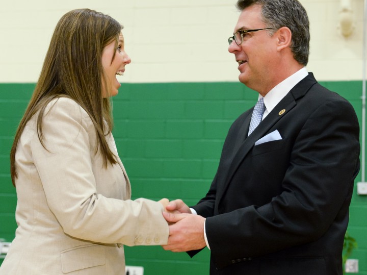 Melonee Ginn and Dr Gary Stark