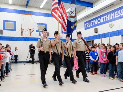 Michael Baum JROTC