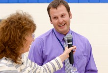 Michael Baum accepts the Award