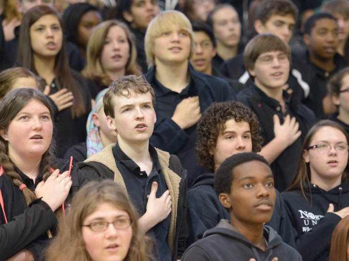 Mike Sinclair students pledge