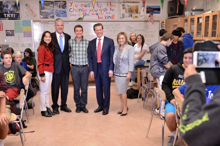 Milken Educators in San Marin HS classroom