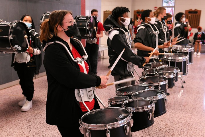 NC Page drum line