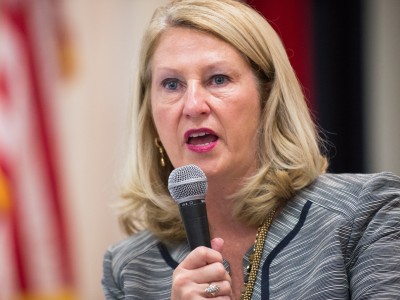 Nardi Routten Commissioner Pam Stewart