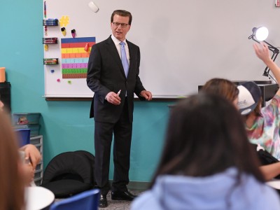 Needham Lowell Milken classroom