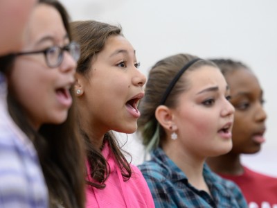 New Oxford Middle School choir