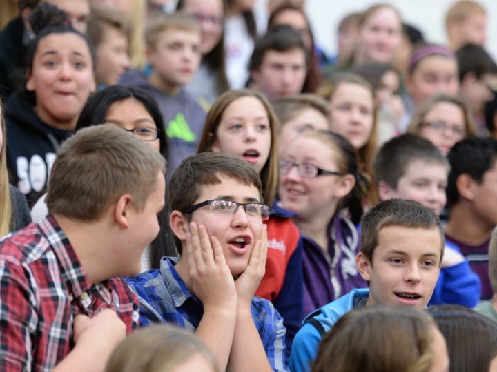 New Oxford Middle School students react