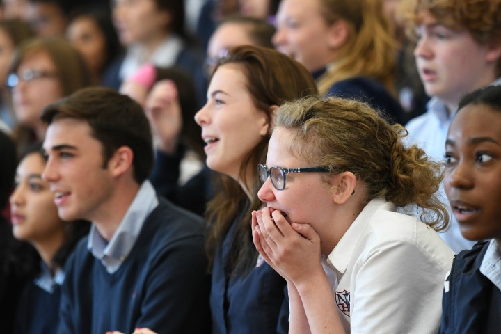 Newark Charter 2017 students anticipation