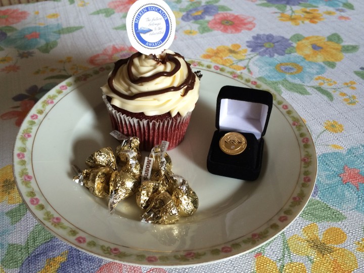 Nicole Castile cupcake pin