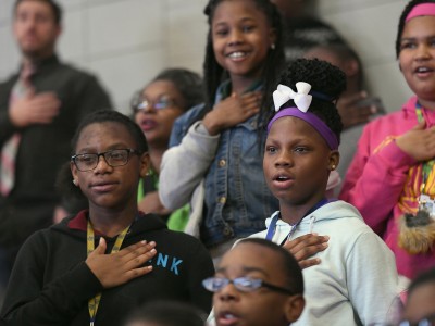 North Little Rock 2017 pledge of allegiance