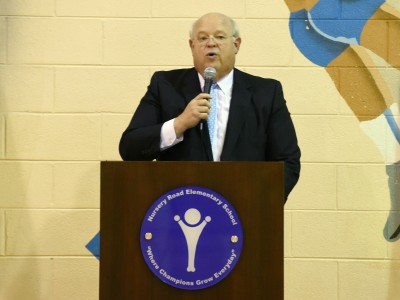 Nursery Road district superintendent Stephen Hefner